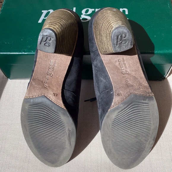 PAUL GREEN Black Nubuck Booties - Picture 10 of 12